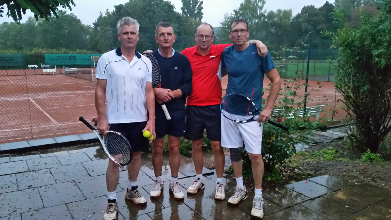 harter Kampf bei schlechtem Wetter